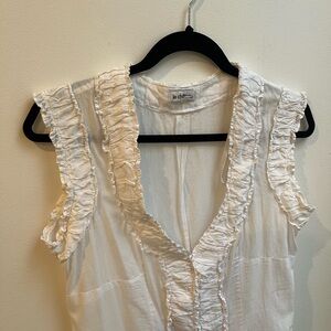 Le Chateau white blouse